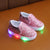 Kids Led Sneakers Lighted Baby Toddler Sneakers Sequin Girl Light Shoes - Enfance-Heureuse