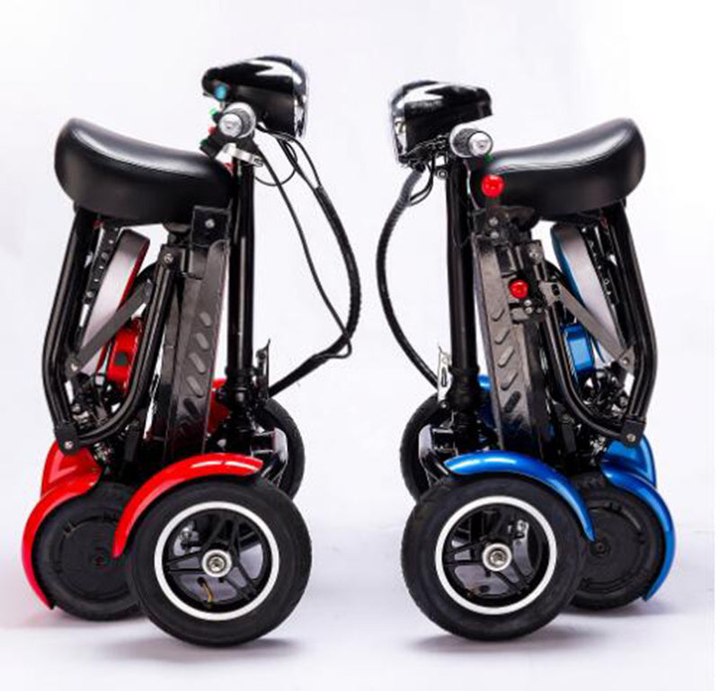 Cyungbok Folding Mini Four-wheel Adult Electric Bicycle Transport Scooter For The Elderly - Enfance-Heureuse