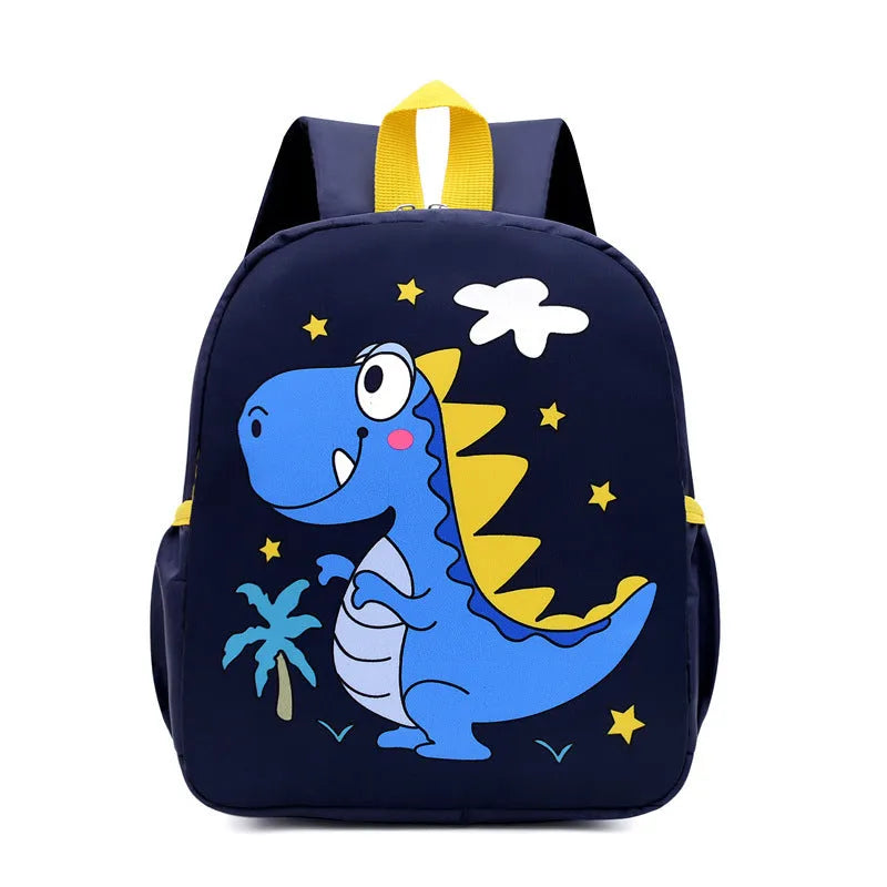 Kindergarten Men's And Women's Burden Reduction Decompression Anti-lost Fashion All-match School Bag Cartoon Student Schoolbag Wholesale