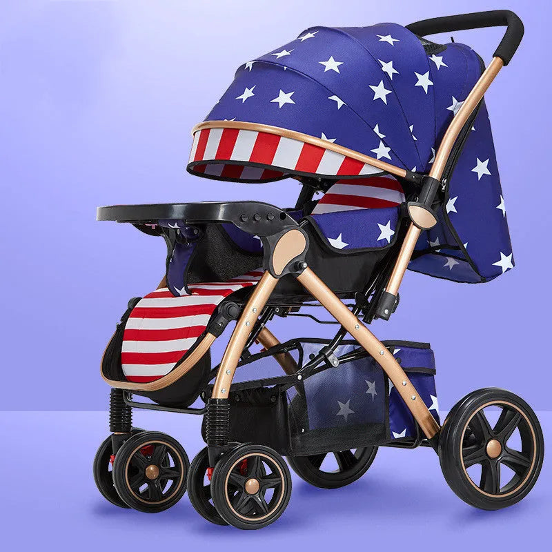 Baby strollers are lightweight and easy to fold