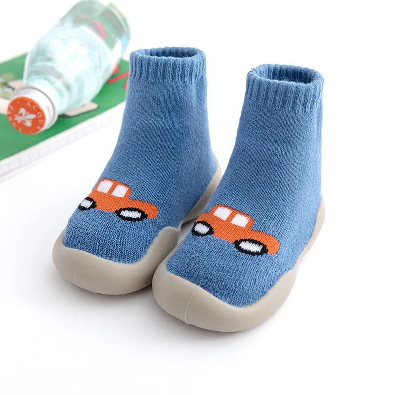 Bébé Plancher Chaussettes Et Chaussures Chaud Et Épais Terry