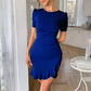 Elegant Style Lace Sheath Dress Women's Clothing - Enfance-Heureuse