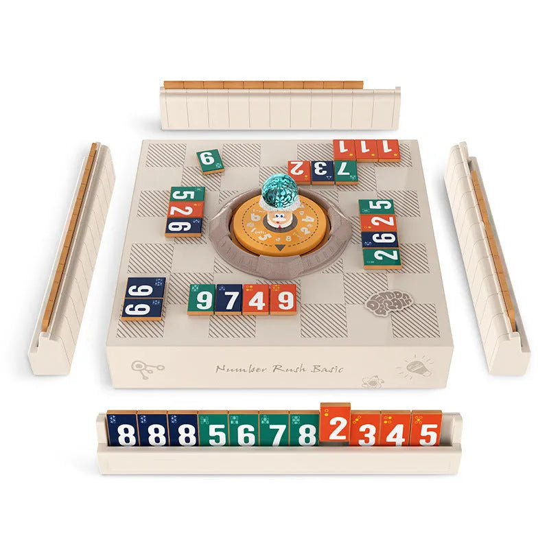 Family Interactive Math Board Game Concentration Digital Mahjong