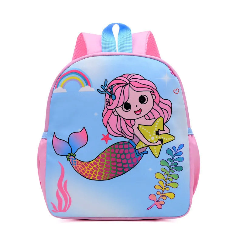 Kindergarten Men's And Women's Burden Reduction Decompression Anti-lost Fashion All-match School Bag Cartoon Student Schoolbag Wholesale