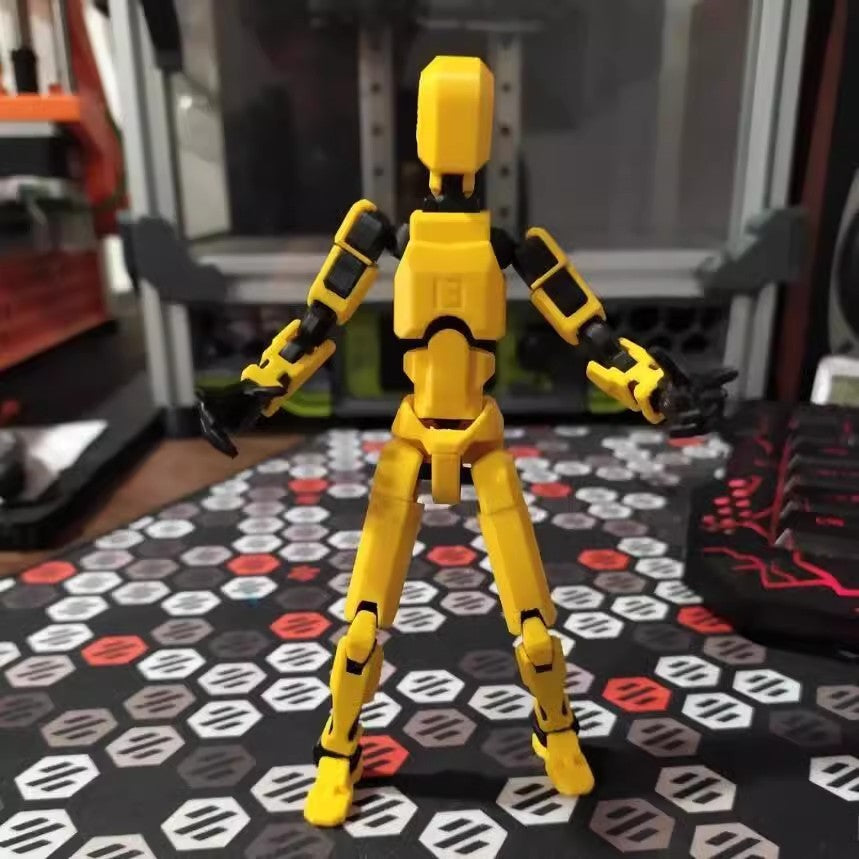 Multi-Jointed Movable Shapeshift Robot 2.0 3D Printed Mannequin Dummy Action Model Doll Toy Kid Gift - Enfance-Heureuse