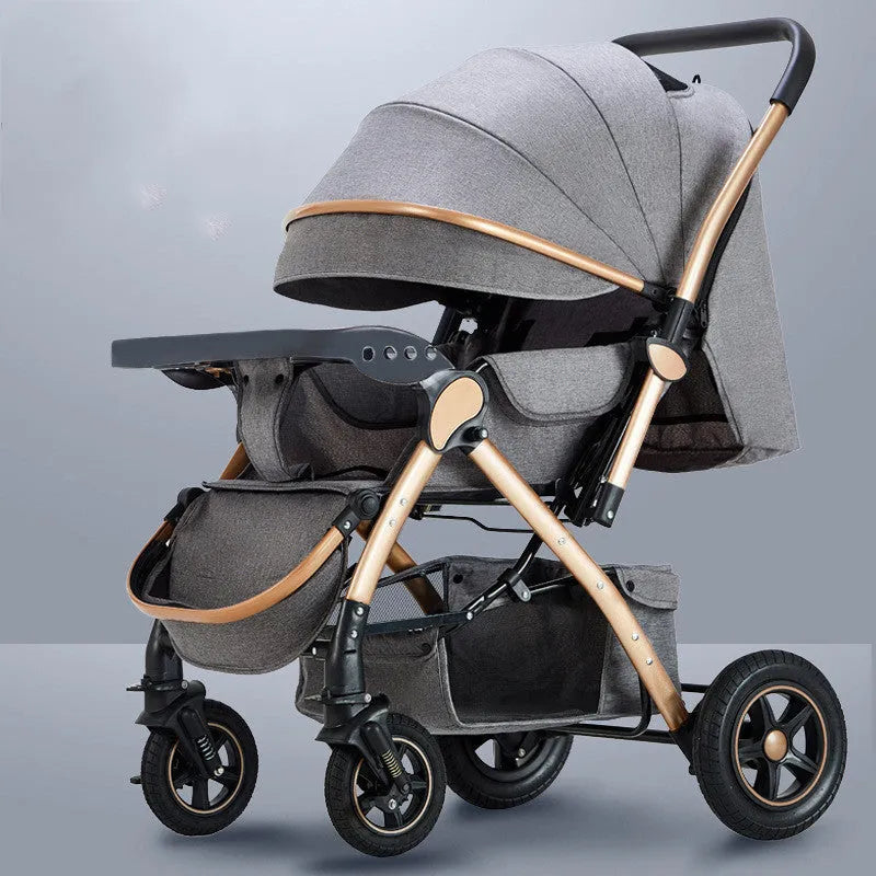 Baby strollers are lightweight and easy to fold