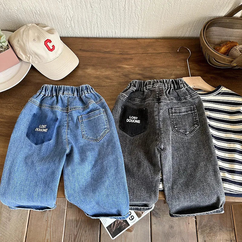 Jeans For Children In Spring Wear