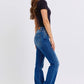 Judy Blue Full Size Run Mid-Rise Bootcut Jeans with Thermal Lining - Enfance-Heureuse