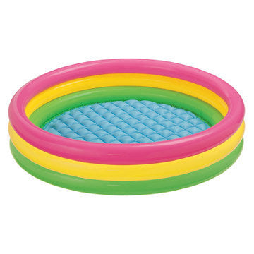 Piscina inflable fluorescente de tres aros piscina de bolas