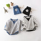Baby Baby Spring Five-star Embroidery Trend Baby Clothes Pants Pure Cotton Suit - Enfance-Heureuse