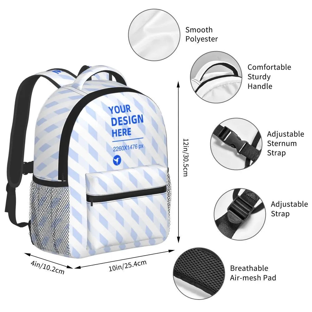 Lightweight Simple And Large Capacity Children's Schoolbag