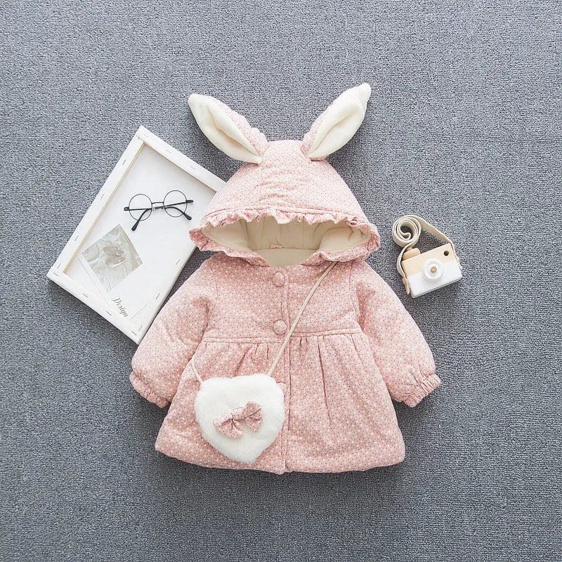Girls' cotton winter - Enfance-Heureuse