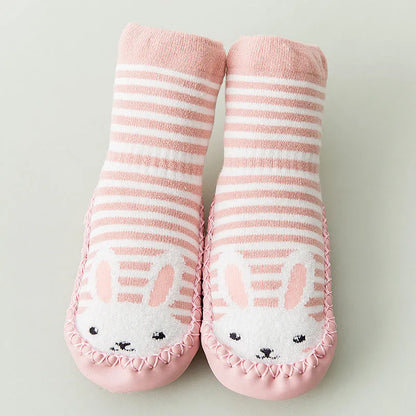 New winter plush, Terry BABY TODDLER SOCKS, skid proof floor socks for children - Enfance-Heureuse