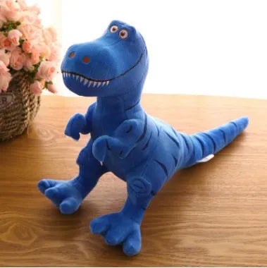 Nuevos juguetes de peluche de dinosaurios, tiranosaurio de dibujos animados, lindos muñecos de peluche para niños, regalo de cumpleaños