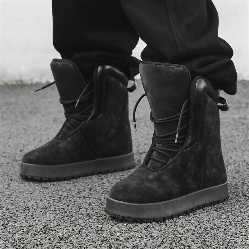 Fall Winter Men High-top Martin Boots