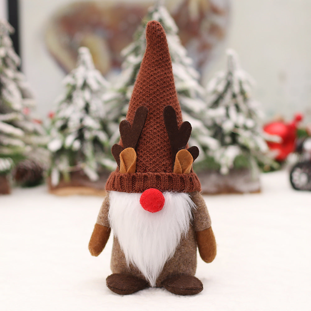 Christmas Decorations Christmas Stocking Pendant Christmas Stocking Gift Bag Hanging Piece - Enfance-Heureuse