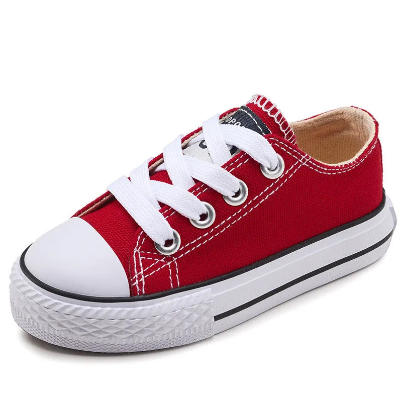 New canvas shoes children sneakers 