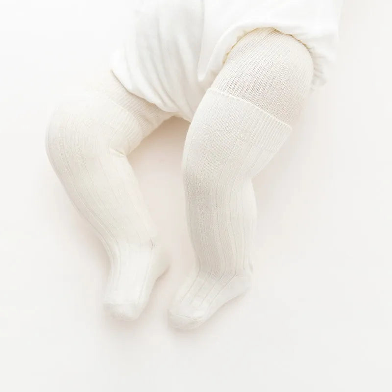 Double Needle Baby Knee Length Socks - Enfance-Heureuse