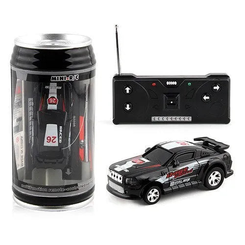 Coke Can Mini RC Radio Remote Control Micro Voiture De Course 4 Fréquences