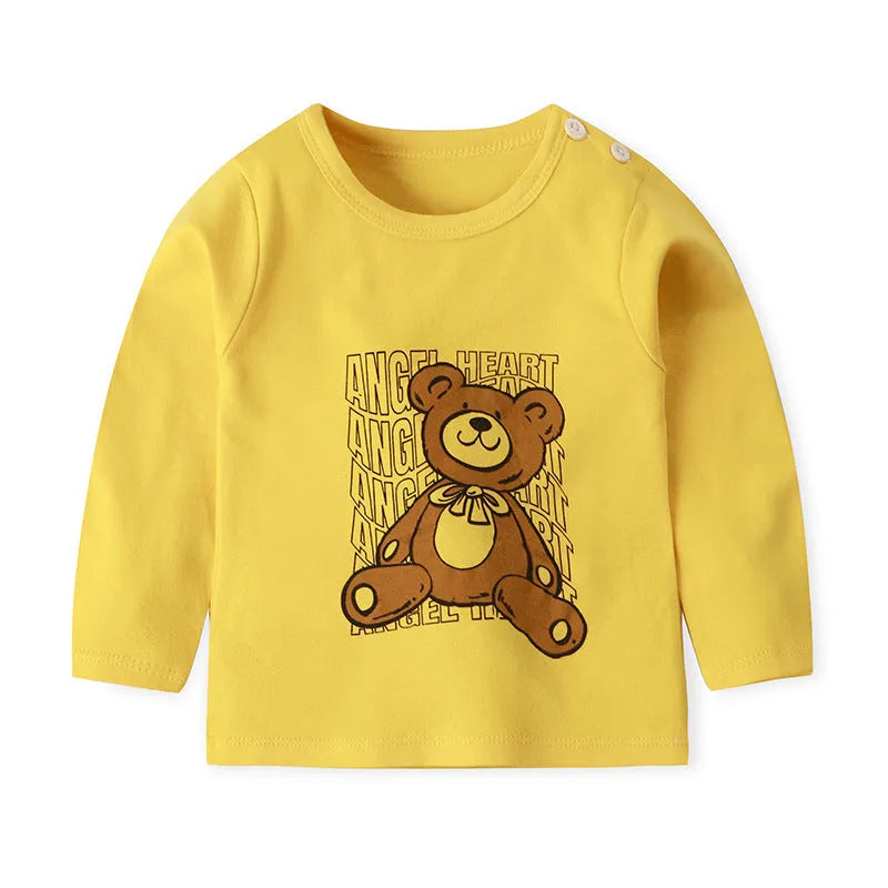 Boys Long Sleeved T Shirt Spring And Autumn Clothes