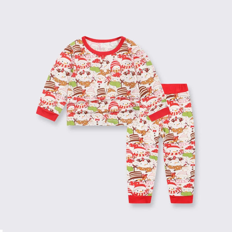 Bamboo fiber baby pajamas for children