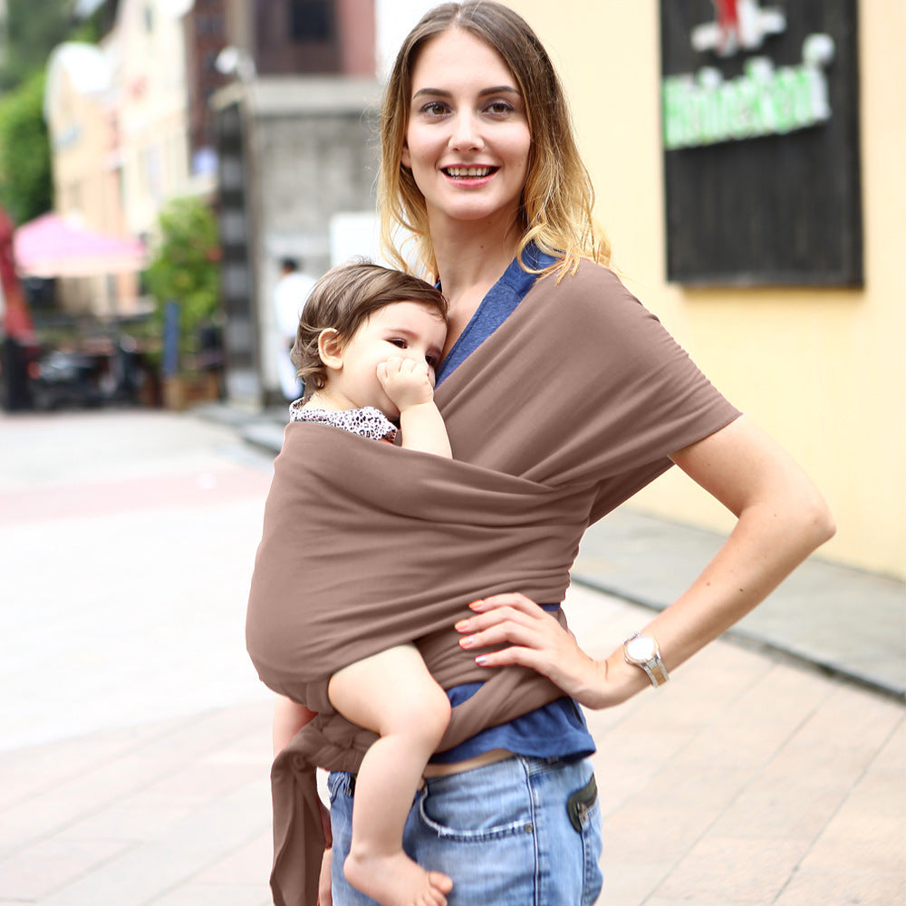 Baby sling solid color baby carrier