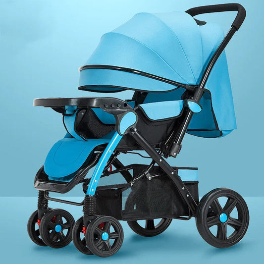 Baby strollers are lightweight and easy to fold