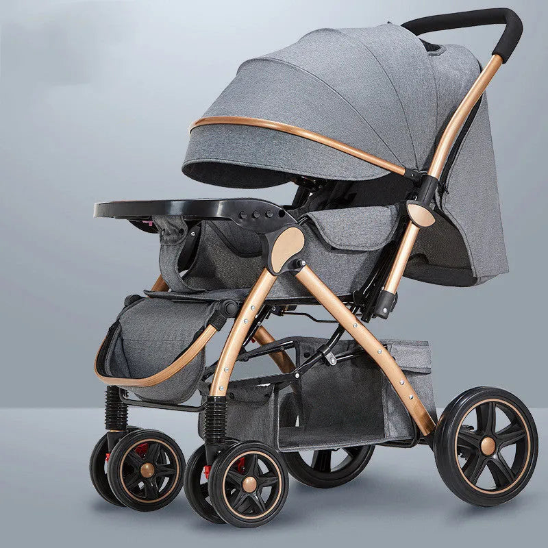 Baby strollers are lightweight and easy to fold