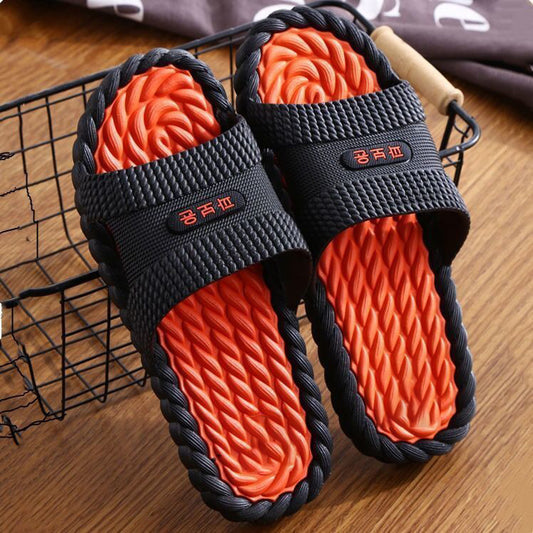 Non-slip Deodorant Slippers Massage Home Slippers - Enfance-Heureuse