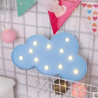 Décoration de salle de nuit lumière - Enfance-Heureuse