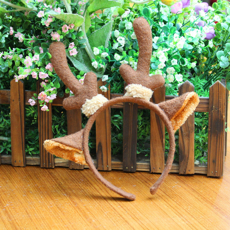 Christmas Head Buckle Christmas Party Supplies Christmas Headband Gifts Christmas Headband Christmas Hat Head Buckle - Enfance-Heureuse