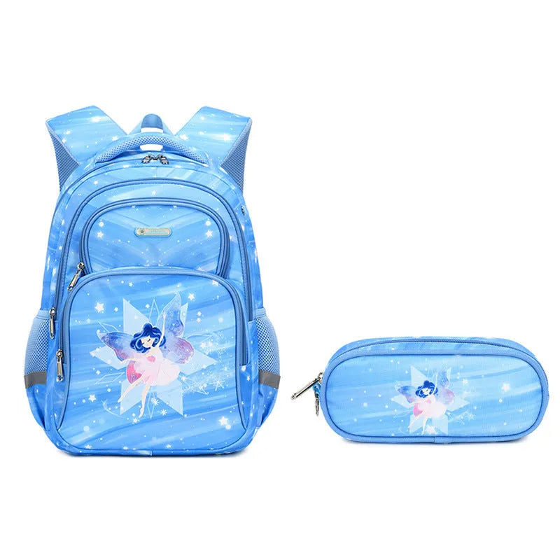 Primary School Student Schoolbag Boys Stylish And Lightweight Grade 1-3 Children Backpack