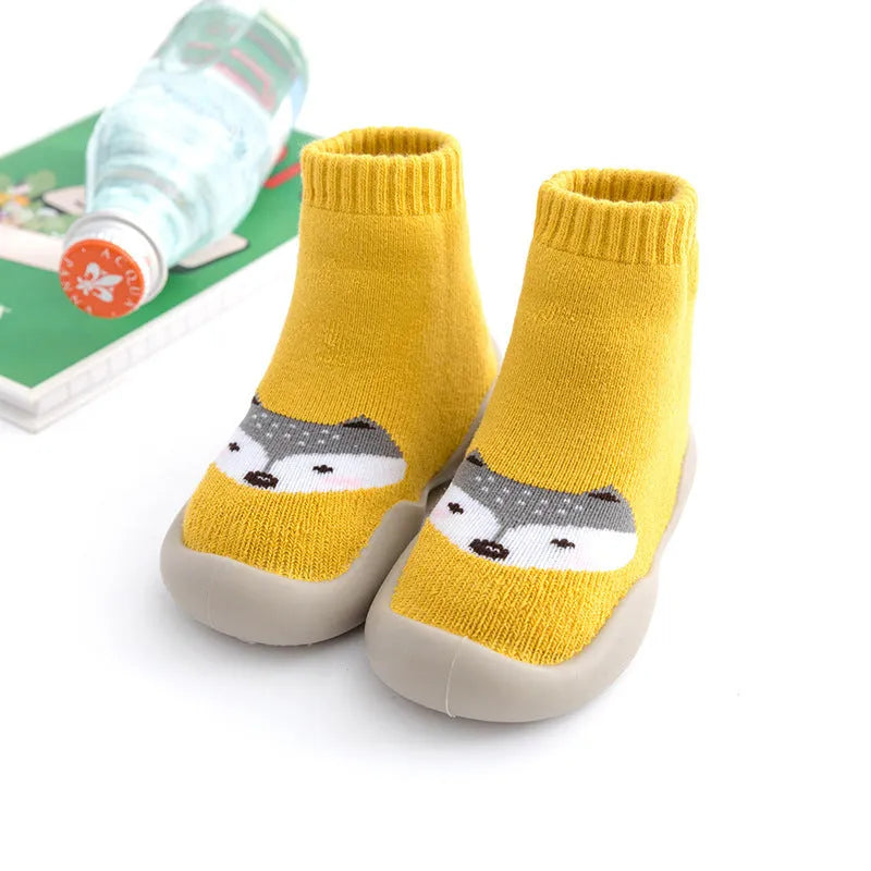 Bébé Plancher Chaussettes Et Chaussures Chaud Et Épais Terry