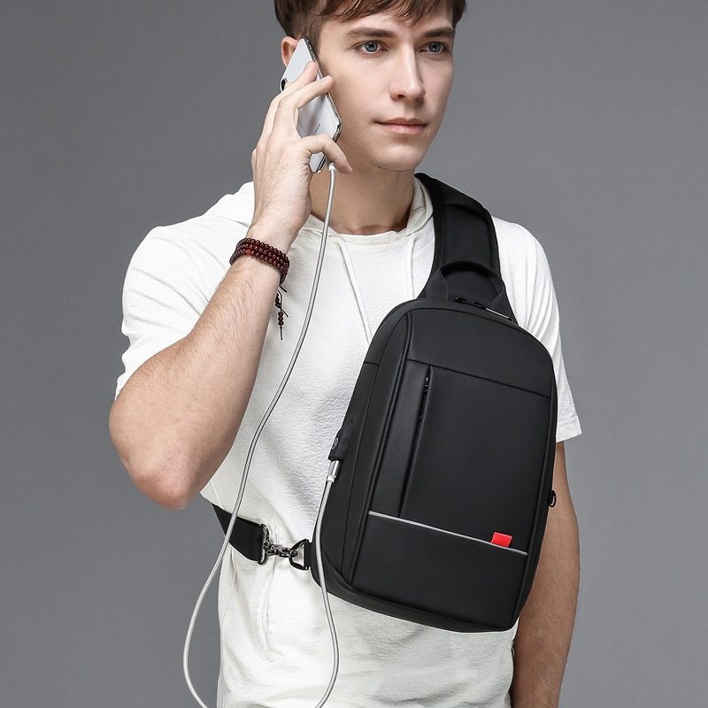 Compatible with Apple, 9.7 inch iPad Shoulder Bag for Men Business Crossbody Bags - Enfance-Heureuse