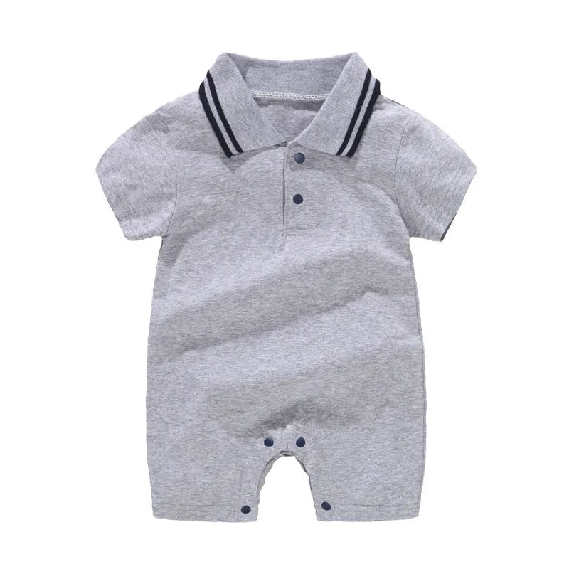 Baby clothes solid color romper