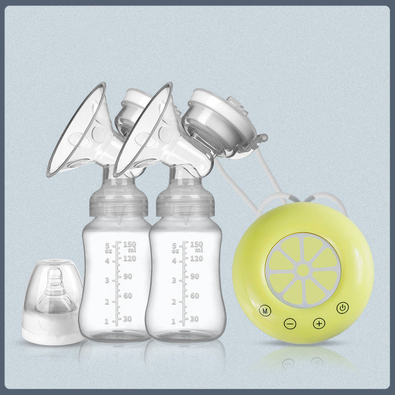 USB plug-in bilateral breast pump, electric breast pump, automatic breast pump