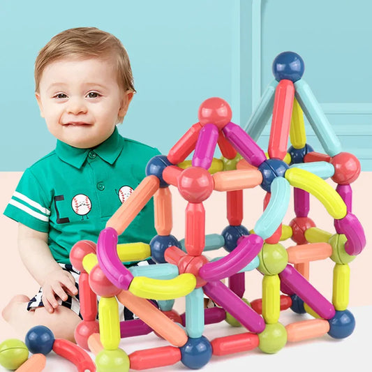 Magnétique Bâton Blocs De Construction Jeu Aimants Enfants Set Enfants Aimants Pour Enfants Magnétique Jouet Briques