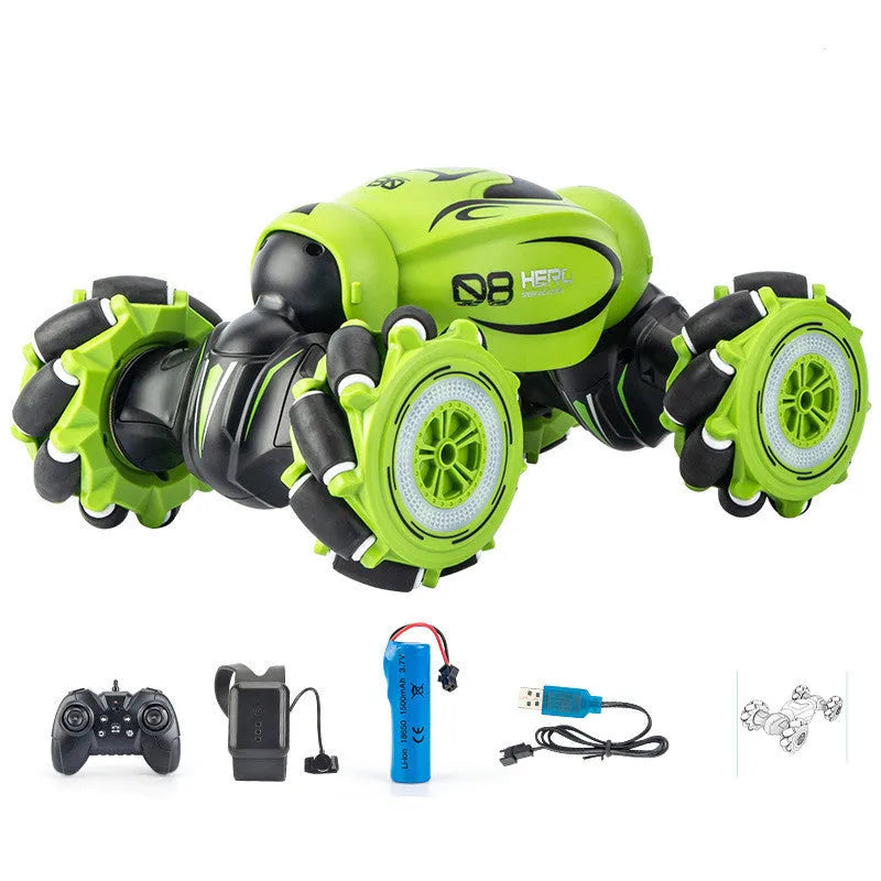 Remote control electric deformable toy car