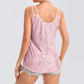 Hot Girl Vest Sequins V-neck Strap - Enfance-Heureuse