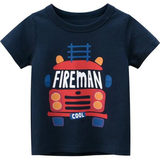 Nouveau Enfants de Vêtements 27 enfants D'été Garçons À Manches Courtes T-shirt