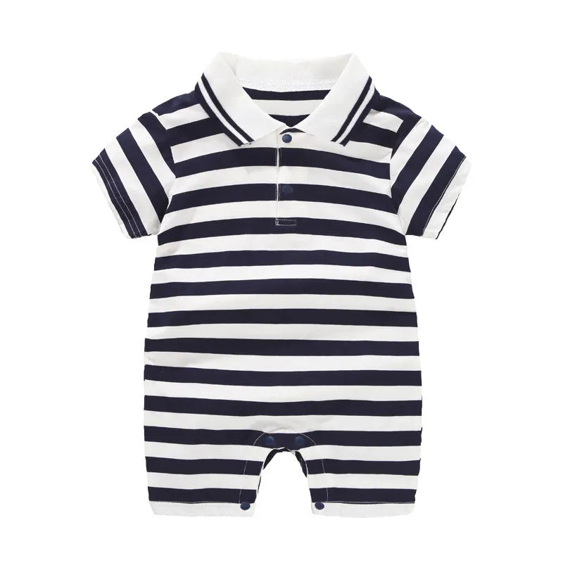 Baby clothes solid color romper