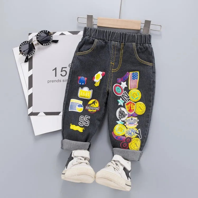 Autumn new children's jeans