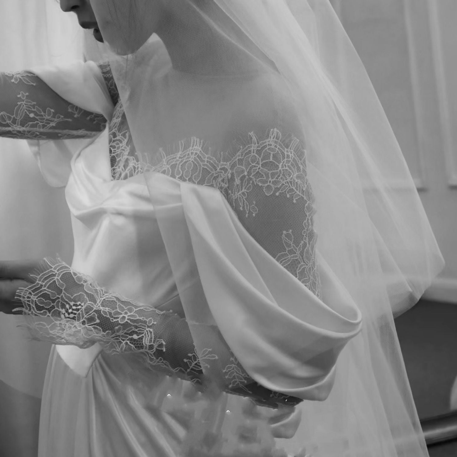 Gauze Dress Bride French Girl - Enfance-Heureuse