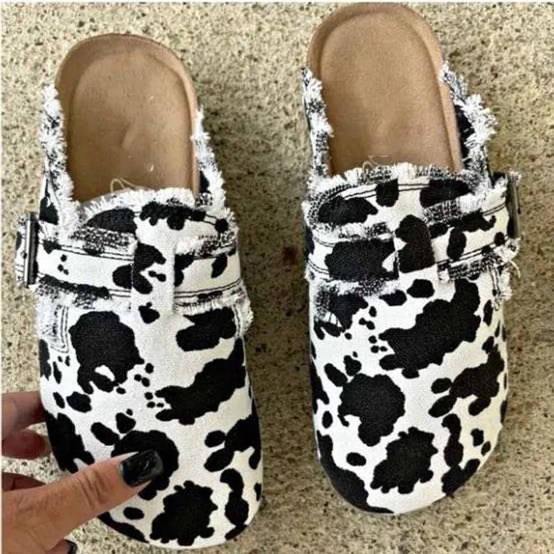 Round Toe Flats Loafers - Enfance-Heureuse