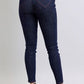 Judy Blue Full Size Heart Shaped Back Pockets Skinny Jeans - Enfance-Heureuse