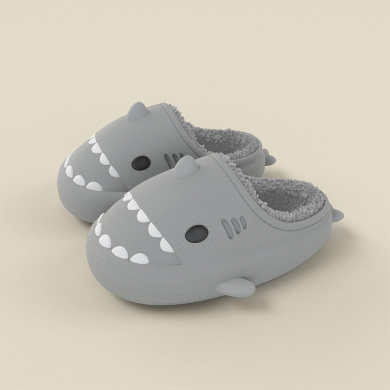 Three-dimensional Cartoon Shark Children Eva Slippers