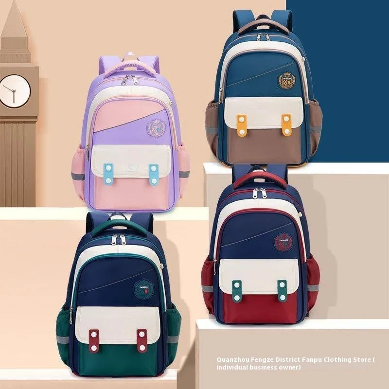 New Schoolbag For Primary School Students