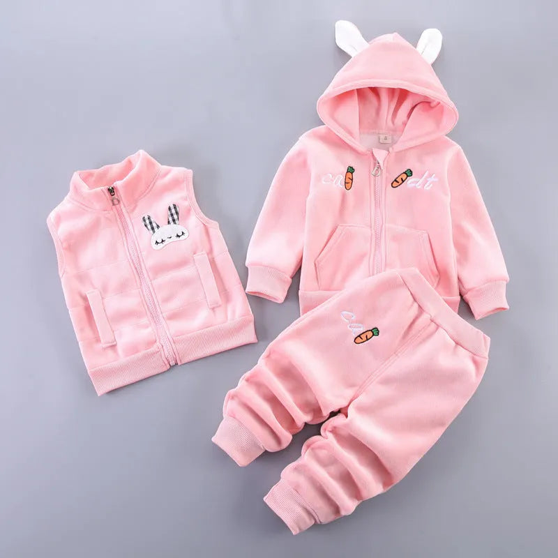 Children's Clothing Baby Three Piece Set