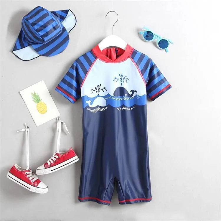 Korean Quick Drying Boy Baby Swimsuit Suit