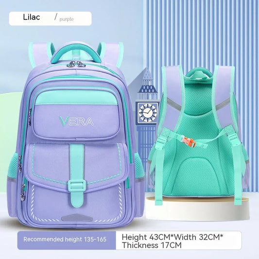 Backpack Spine Protection Waterproof Large Capacity - Enfance-Heureuse